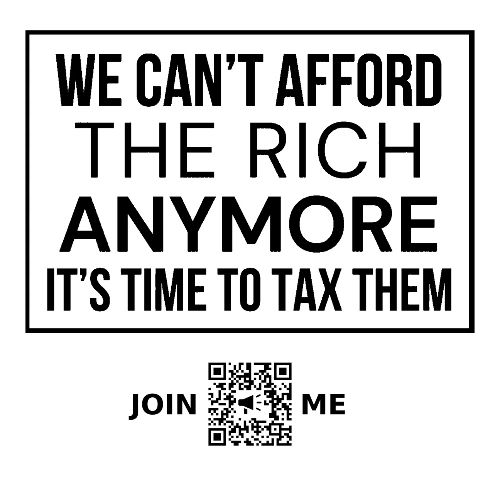 Tax the Rich (black, front-facing) - Women's Premium T-Shirt