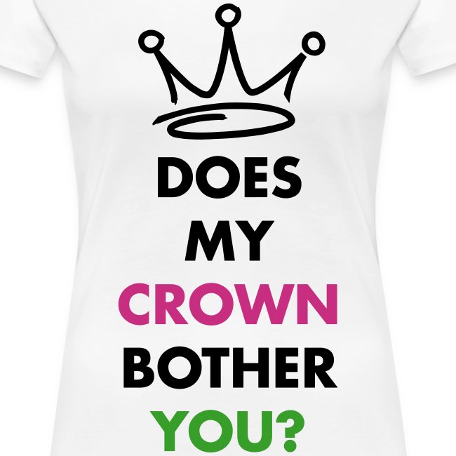 Does my crown bother you?