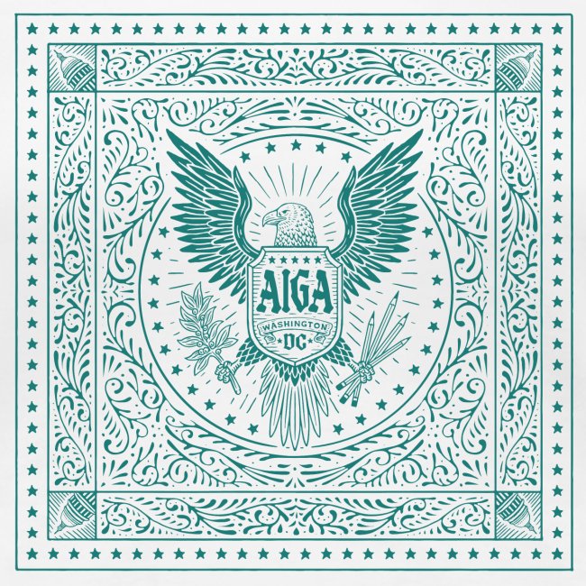 AIGA DC Stamp of Approval (teal)