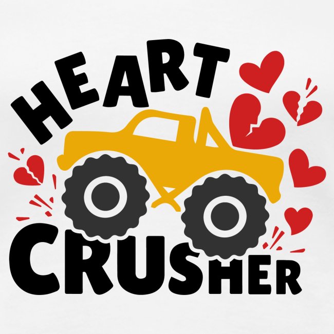Heart Crusher - Funny & Lovely Gift for Your Valen