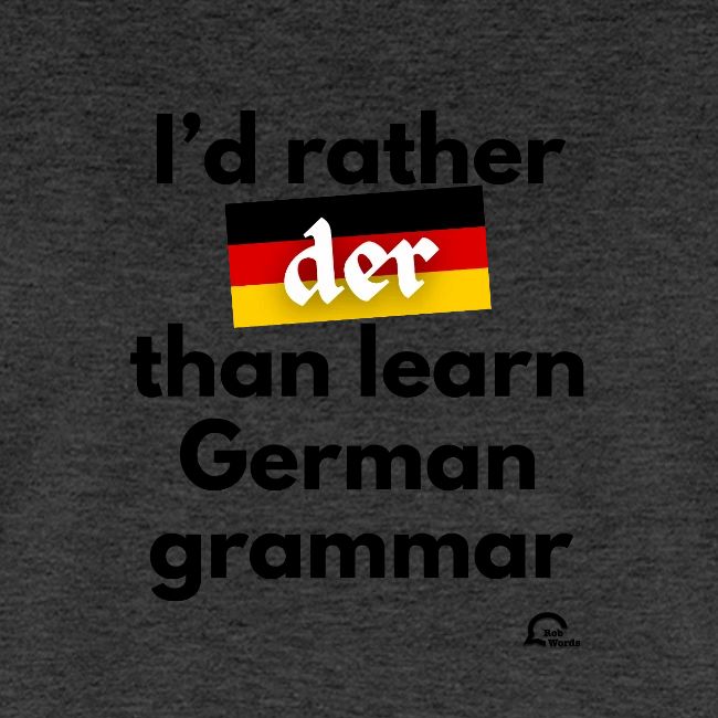 I'd rather "der"