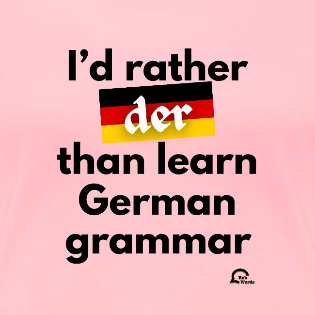 I'd rather "der"