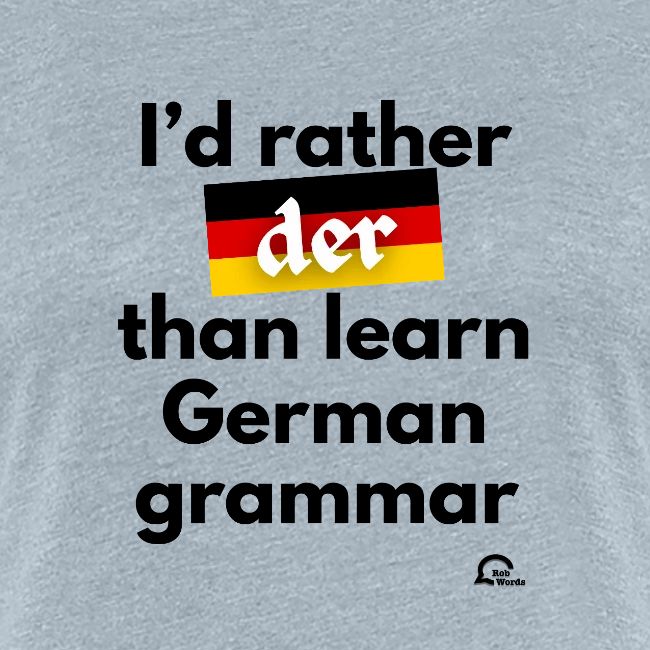 I'd rather "der"