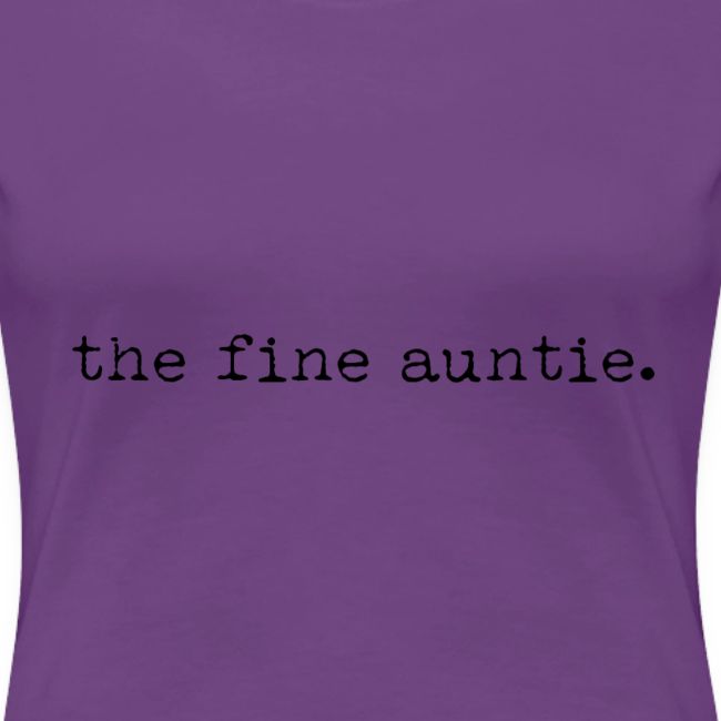 The Fine Auntie