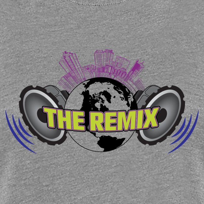 THE REMIX 2D LOGO WITH CITYSCAPE