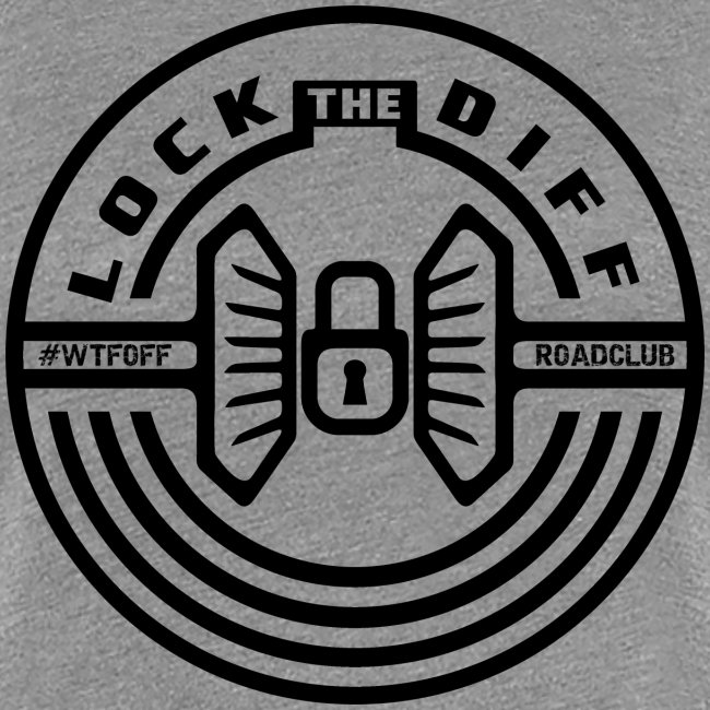 Lock The Diff - Black w/ Hashtag