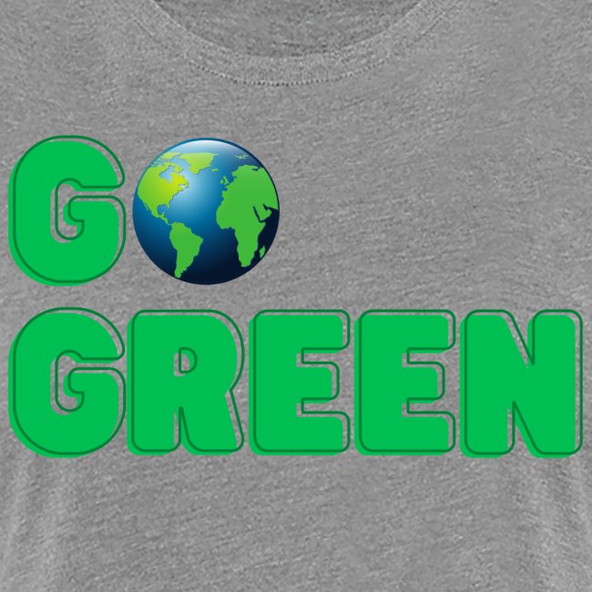 GO Green | Planet Earth Globe