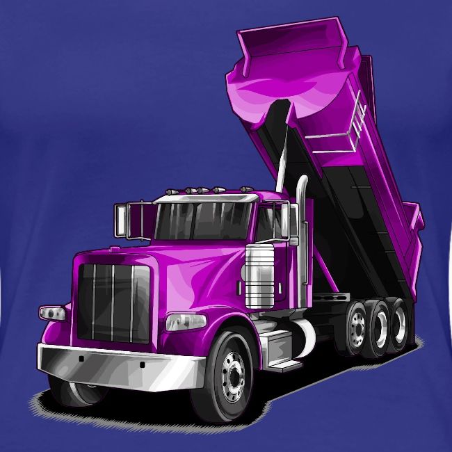 Dump Truck Purple