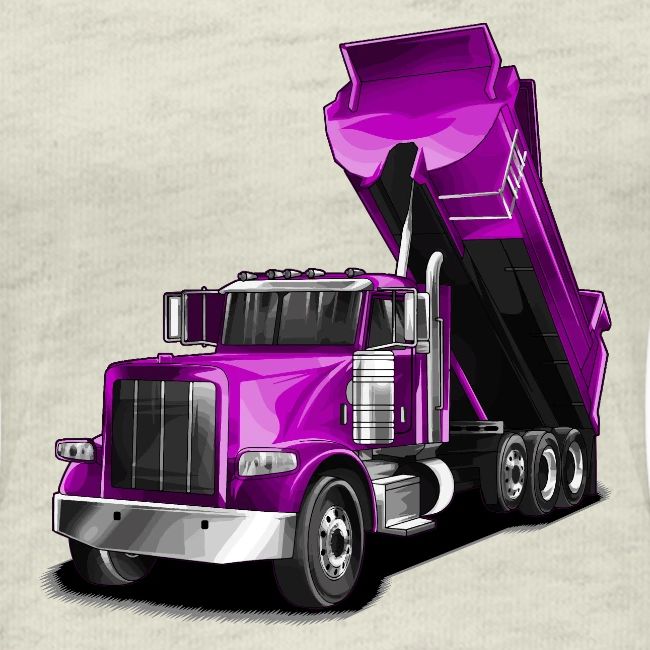 Dump Truck Purple