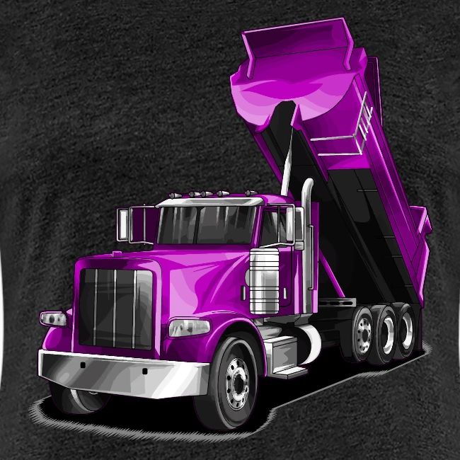 Dump Truck Purple