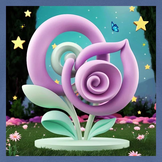 Lila Bloom | Double Floral Eco-Inspired Art