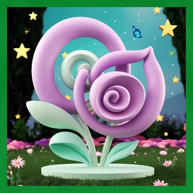 Lila Bloom | Double Floral Eco-Inspired Art