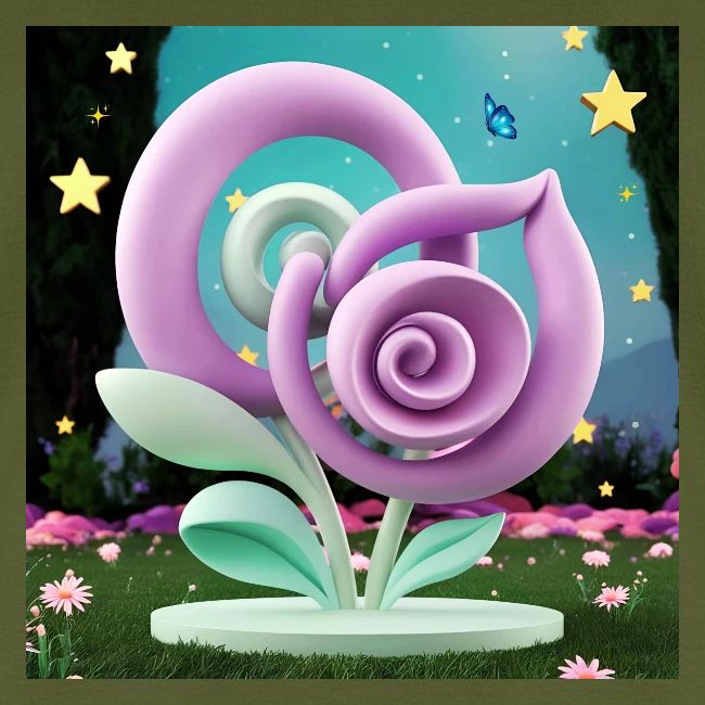Lila Bloom | Double Floral Eco-Inspired Art