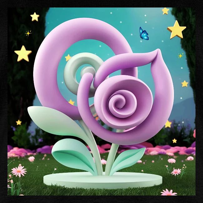 Lila Bloom | Double Floral Eco-Inspired Art