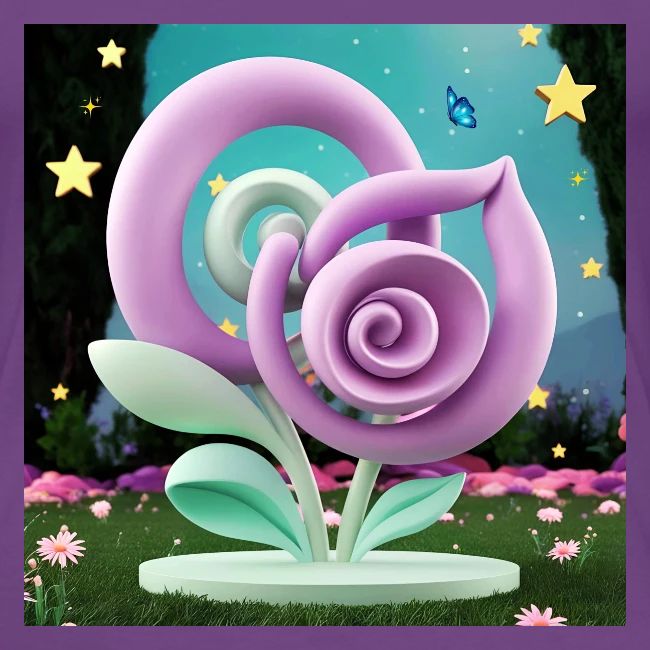 Lila Bloom | Double Floral Eco-Inspired Art