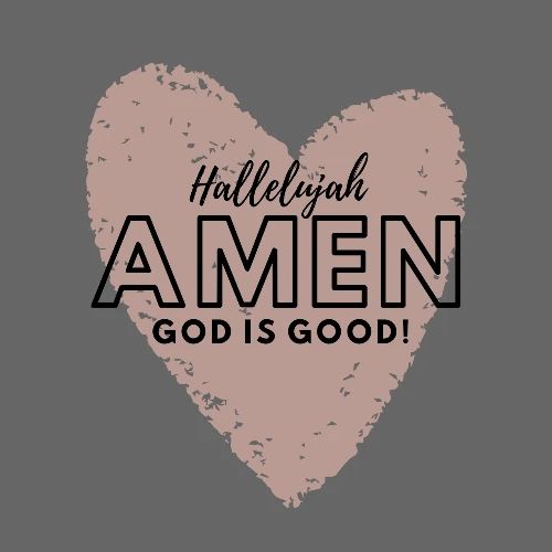 Hallelujah! Amen! God is good! - Women's Premium T-Shirt