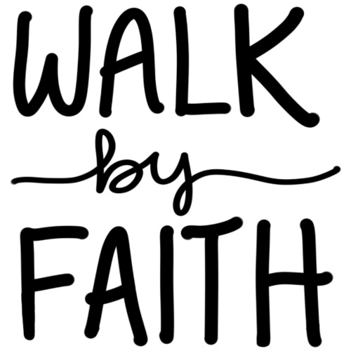 Walk by Faith Design - Women's Premium T-Shirt