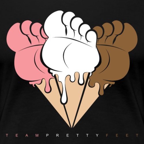 Team Pretty Feet Neapolitan - Women's Premium T-Shirt