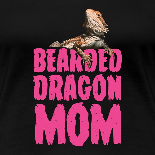 Bearded Dragon Mom Women Kids Funny Bearded Dragon