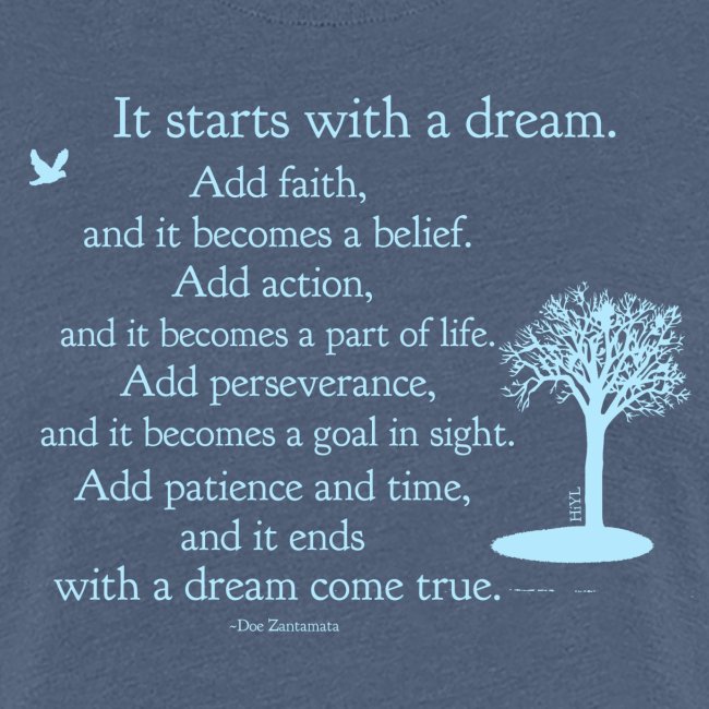 It Starts with a Dream