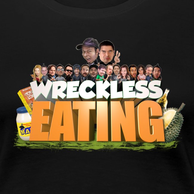 Wreckless Eating Cast Shirt 2015 png
