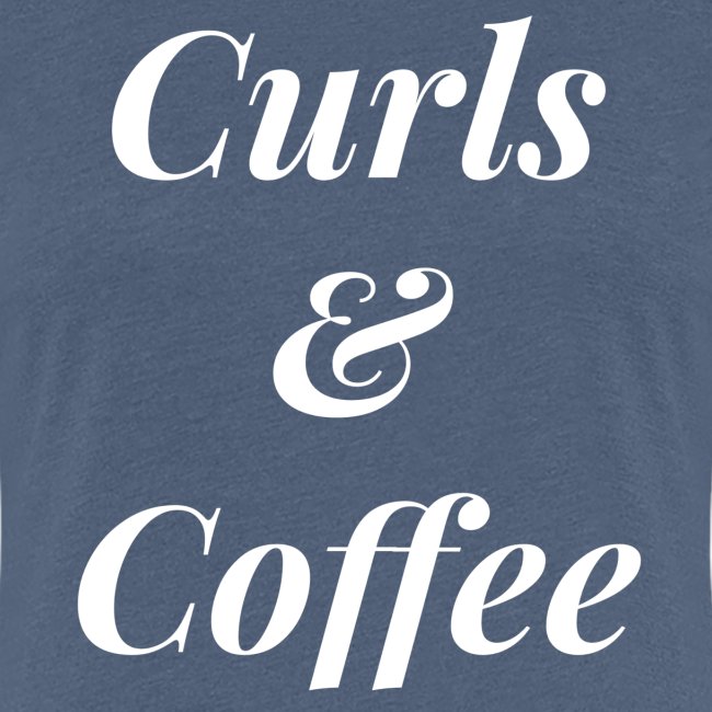 curls and coffee white
