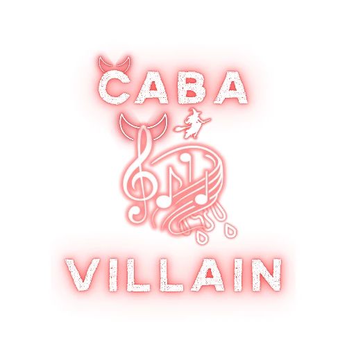 CabaVillain - White Text - Women's Premium T-Shirt