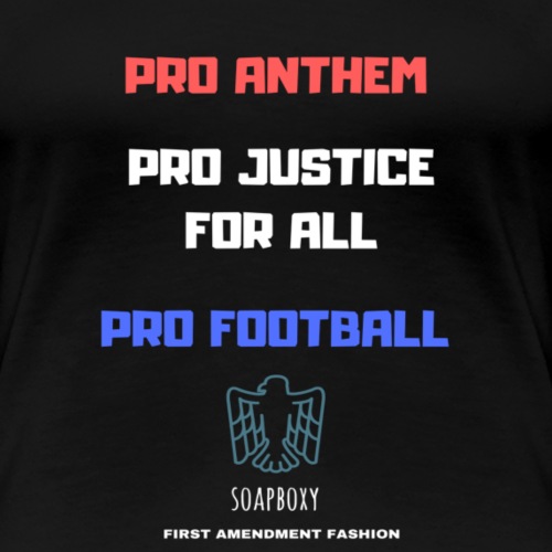 Pro Football Tee and Hoodie - Women's Premium T-Shirt