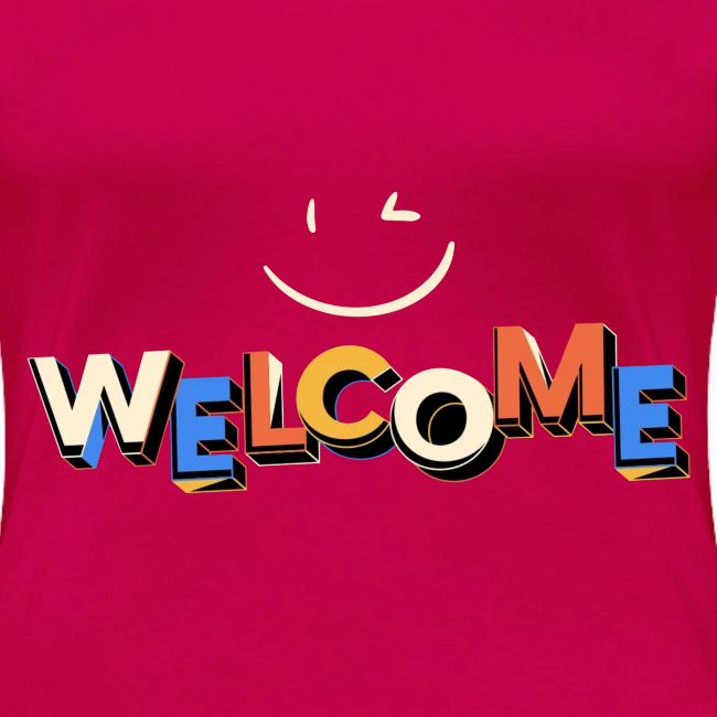 Smile and welcome design