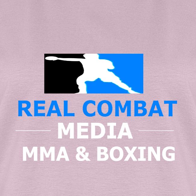 RCM MMA & BOXING Light Blue White Text