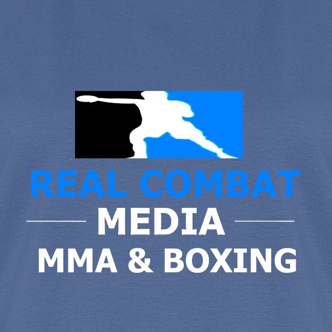 RCM MMA & BOXING Light Blue White Text