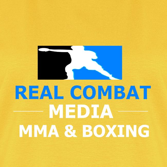 RCM MMA & BOXING Light Blue White Text