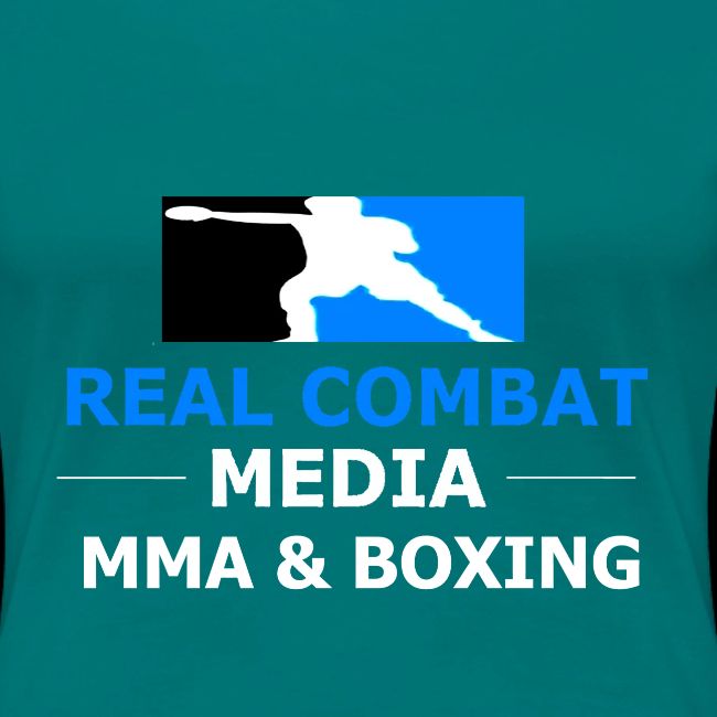 RCM MMA & BOXING Light Blue White Text