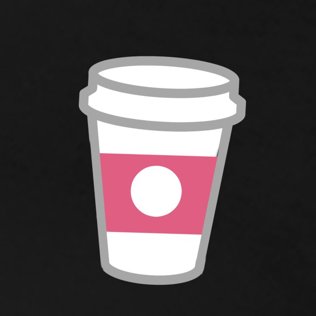 Tasse à café rose
