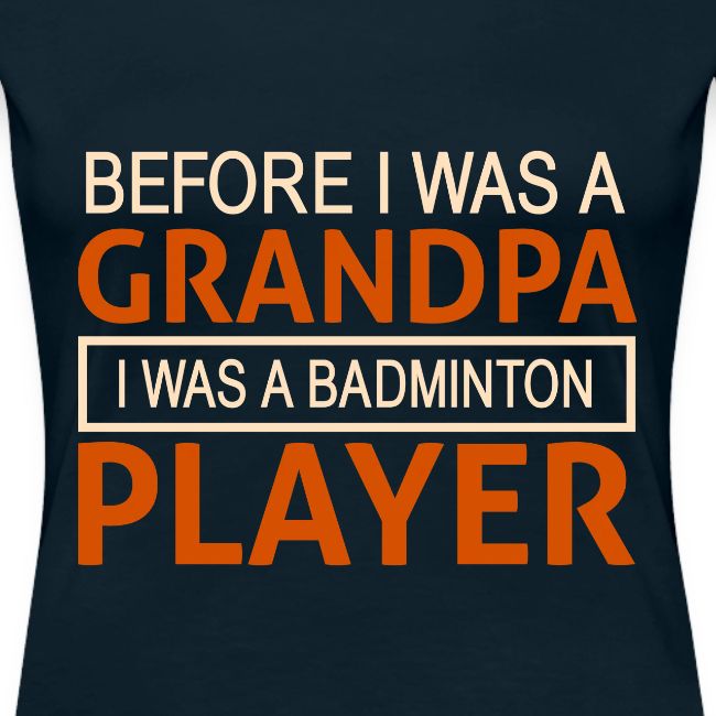 I Was a Badminton Player
