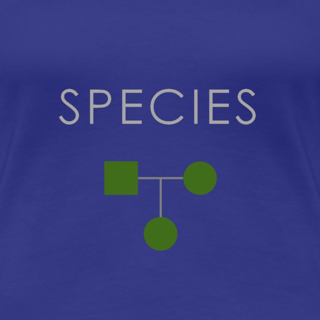 Minimalist design: species (dark background)