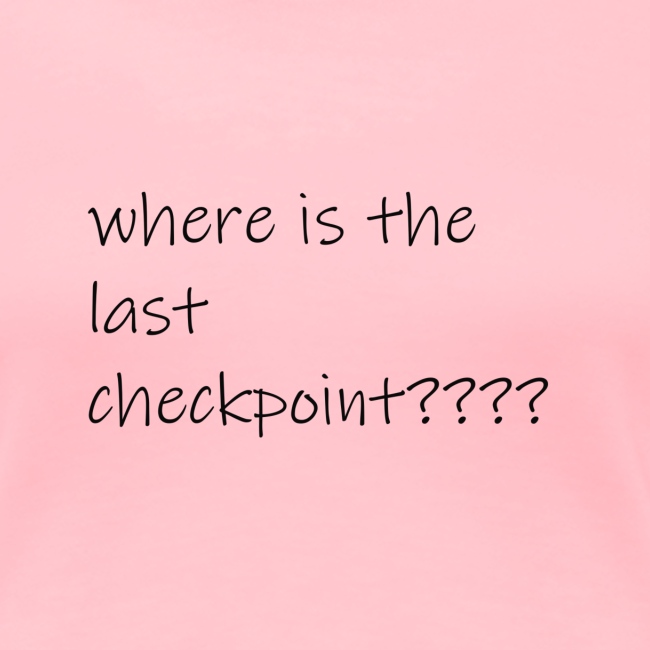 Last checkpoint