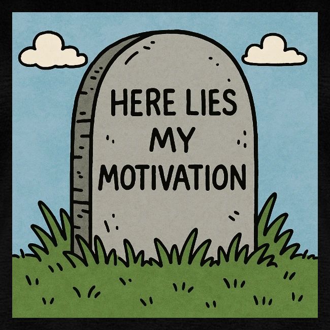 Motivations Cartoon Tombstone