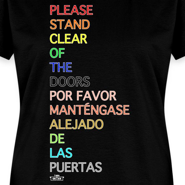 Please Stand Clear (Monorail)