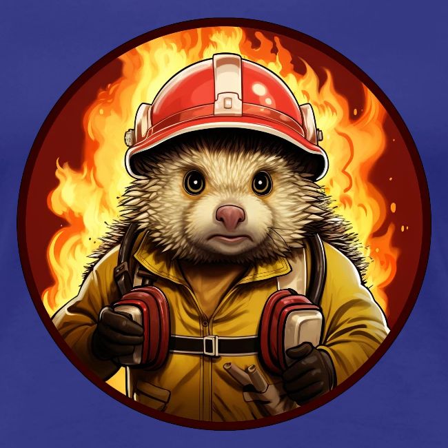 Hedgehog Firefighter