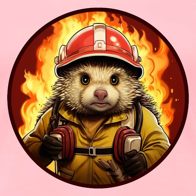 Hedgehog Firefighter