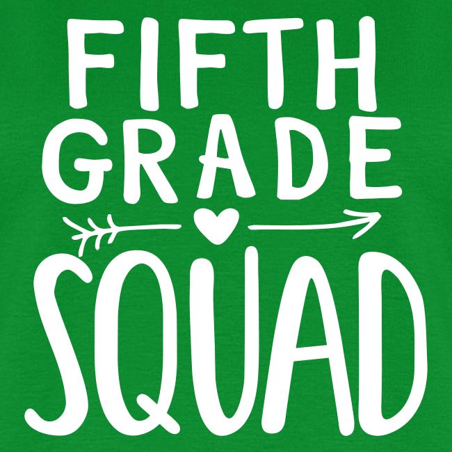 Fifth Grade Squad Teacher Team T-Shirts
