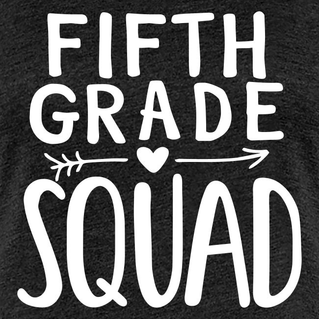 Fifth Grade Squad Teacher Team T-Shirts