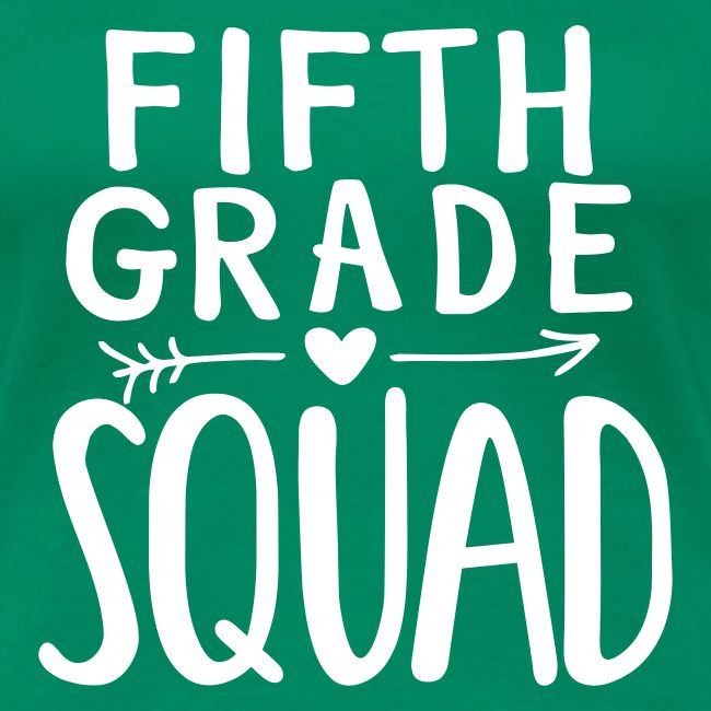 Fifth Grade Squad Teacher Team T-Shirts