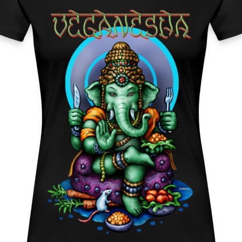 Veganesha - Women's Premium T-Shirt