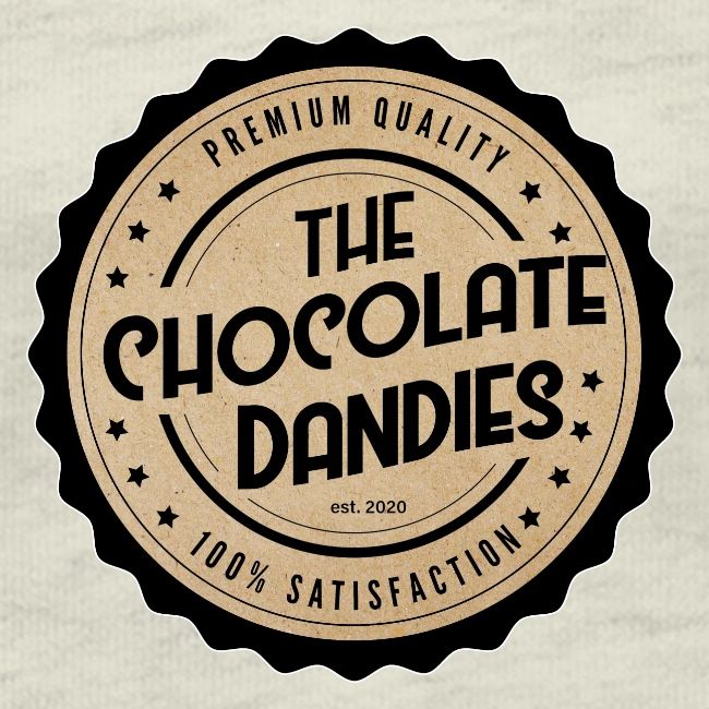 Chocolate Dandies Logo Large White Outline