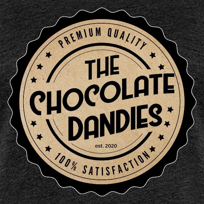 Chocolate Dandies Logo Large White Outline