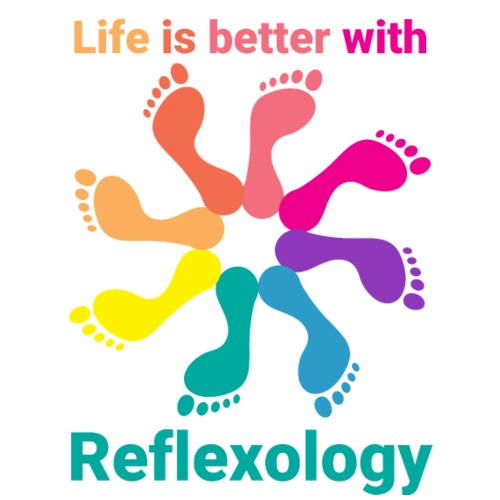 Life is better with reflexology - Women's Premium T-Shirt