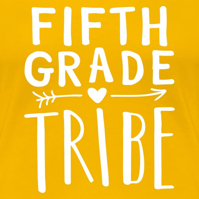 Fifth Grade Tribe Teacher Team T-Shirts