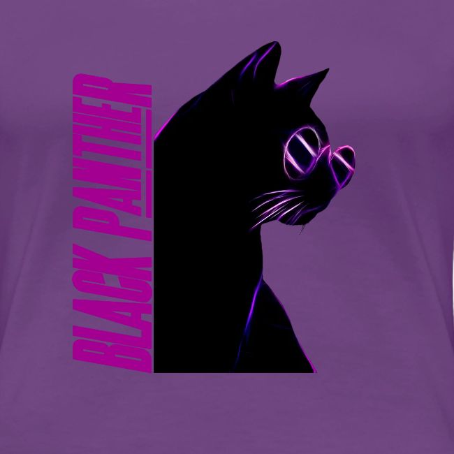 Neon cat